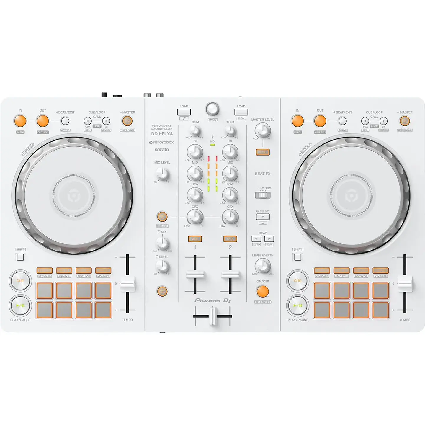 PIONEER CONTROLADOR DJ DDJ-FLX4-W WHITE 2
