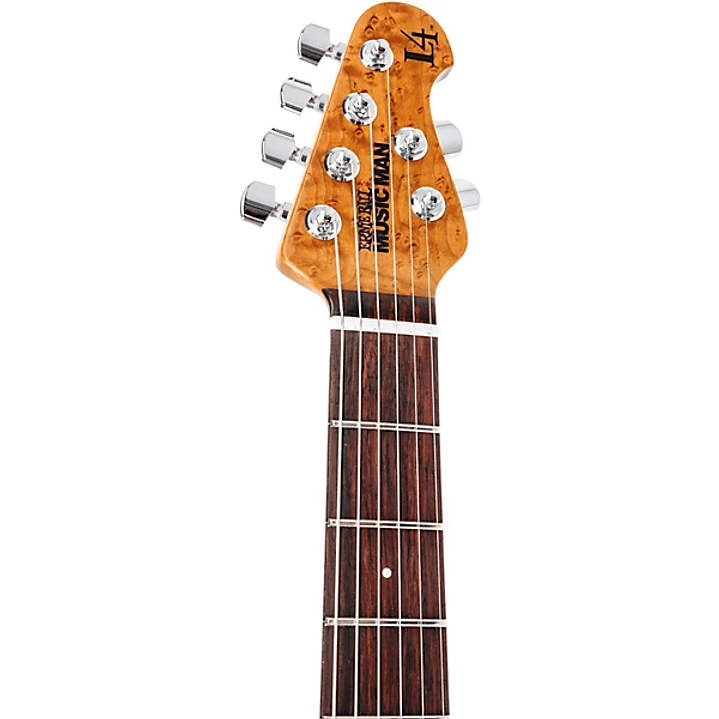 ERNIE BALL MUSIC MAN LUKE 4 HSS BLACK SPARKLE 6