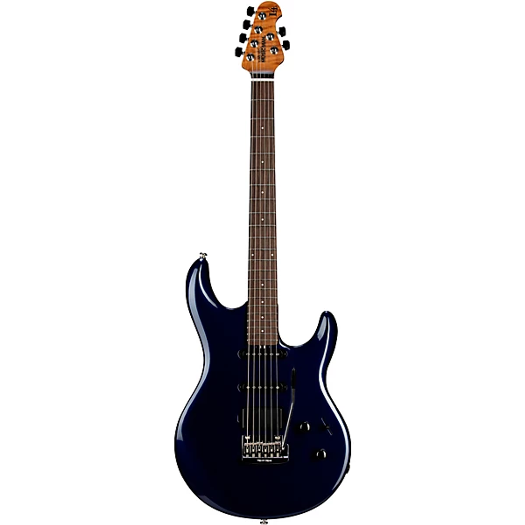 ERNIE BALL MUSIC MAN LUKE 4 HSS BUTANE BLUE 1