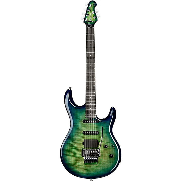 ERNIE BALL MUSIC MAN LUKE 4 BFR HSS GREEN TIDE 1