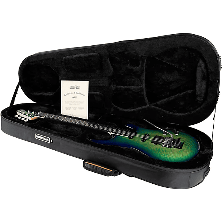 ERNIE BALL MUSIC MAN LUKE 4 BFR HSS GREEN TIDE 10