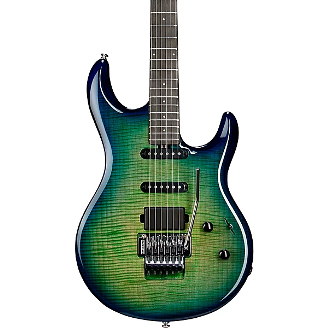 ERNIE BALL MUSIC MAN LUKE 4 BFR HSS GREEN TIDE 2