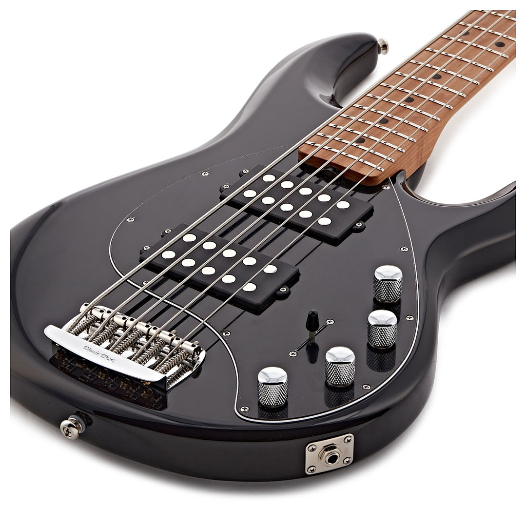 ERNIE BALL MUSIC MAN BAJO ELECTRICO STINGRAY SPECIAL 5 CUERDAS HH BLACK 3