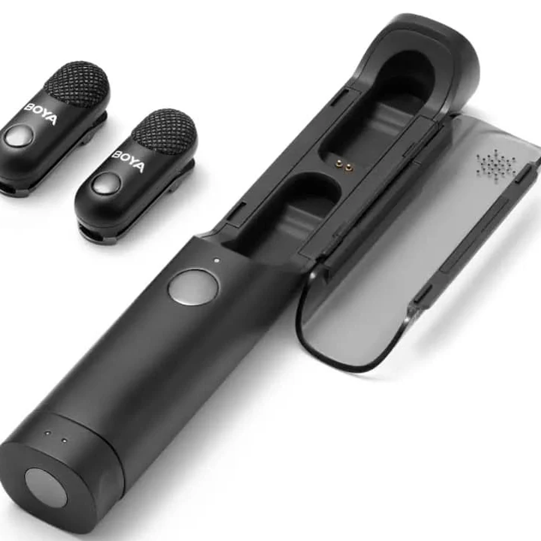 BOYA BOYA MAGIC 02 MINI MICROFONO INALAMBRICO USB-C LIGHTNING Al-POWERED 1