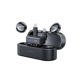 BOYA MICROFONO INALAMBRICO DOBLEBOYALINK 3 USBC - LIGHTNING - 3.5mm
