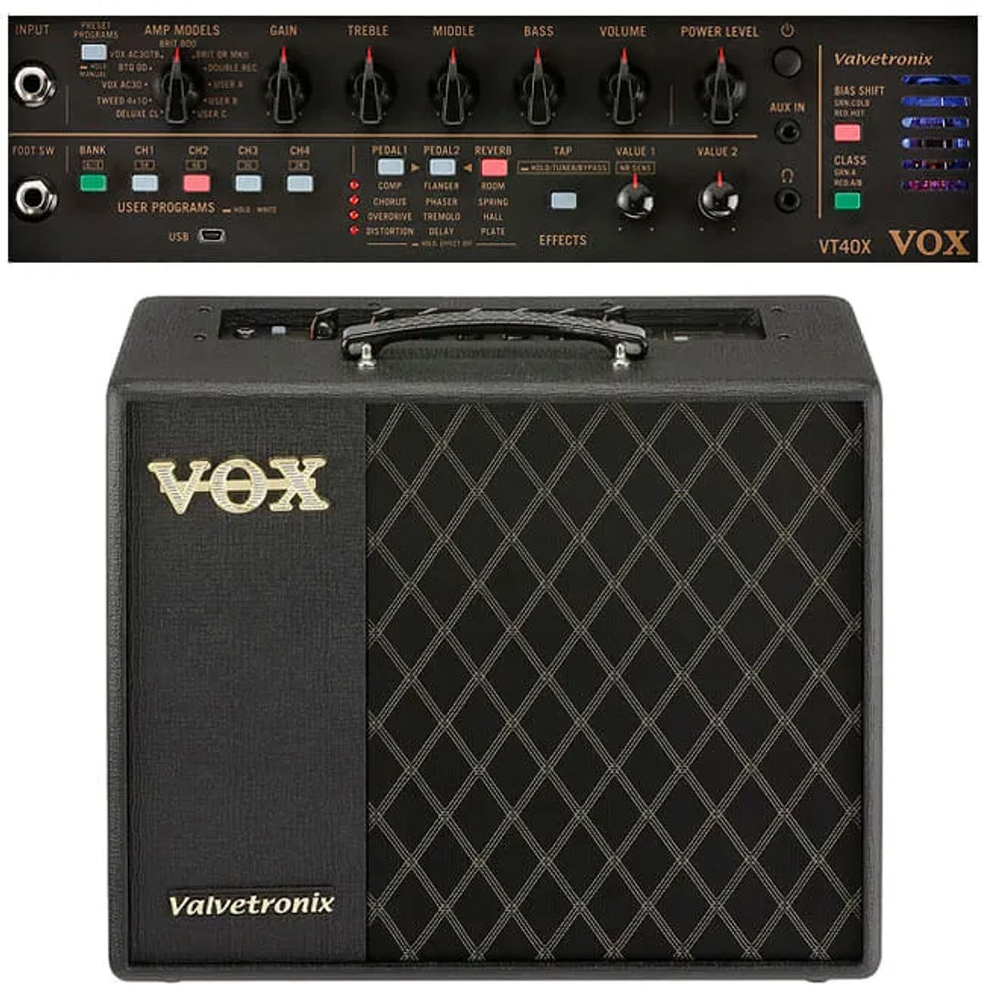 VOX VT40X AMPLIFICADOR GUITARRA ELECTRICA - 40W 2