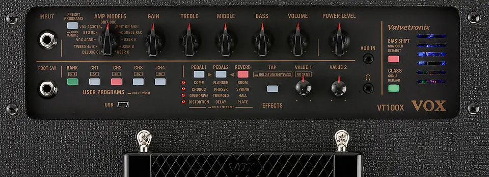 VOX VT100X AMPLIFICADOR GUITARRA ELECTRICA - 100W 5