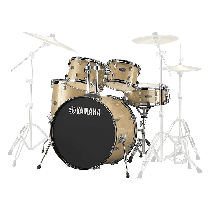 YAMAHA RDP2F5 CHAMPAGNE GLITTER BATERIA ACUSTICA RYDEEN BOMBO 22