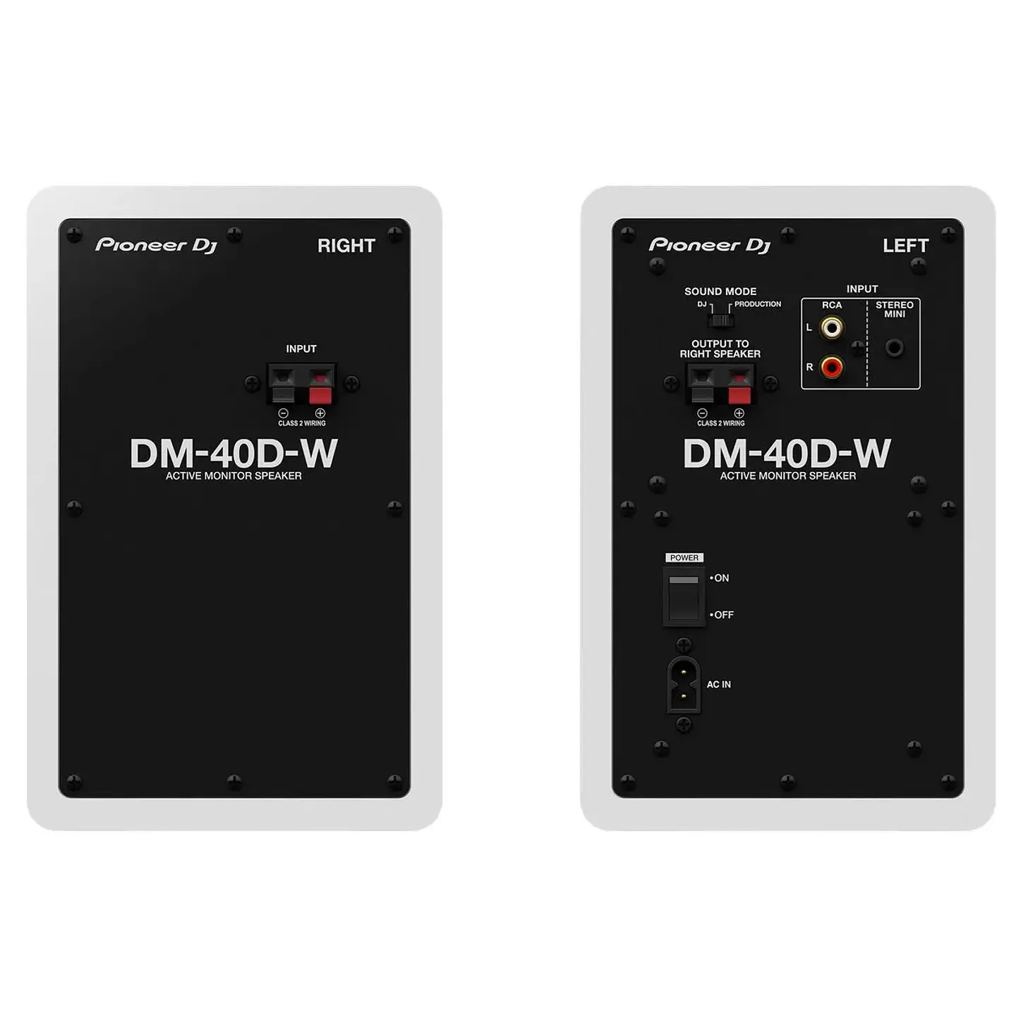 PIONEER DJ DM40D BLUETOOTH MONITORES DE ESTUDIO PAR WHITE 3
