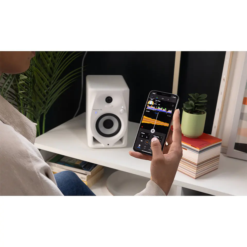 PIONEER DJ DM40D BLUETOOTH MONITORES DE ESTUDIO PAR WHITE 4