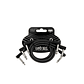 ERNIE BALL PACK 3 CABLES FLEX PATCH 12'' NEGRO - Miniatura 1