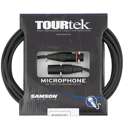 SAMSON TM15 CABLE MICROFONO XLR 4,5M XLR TOURTEK