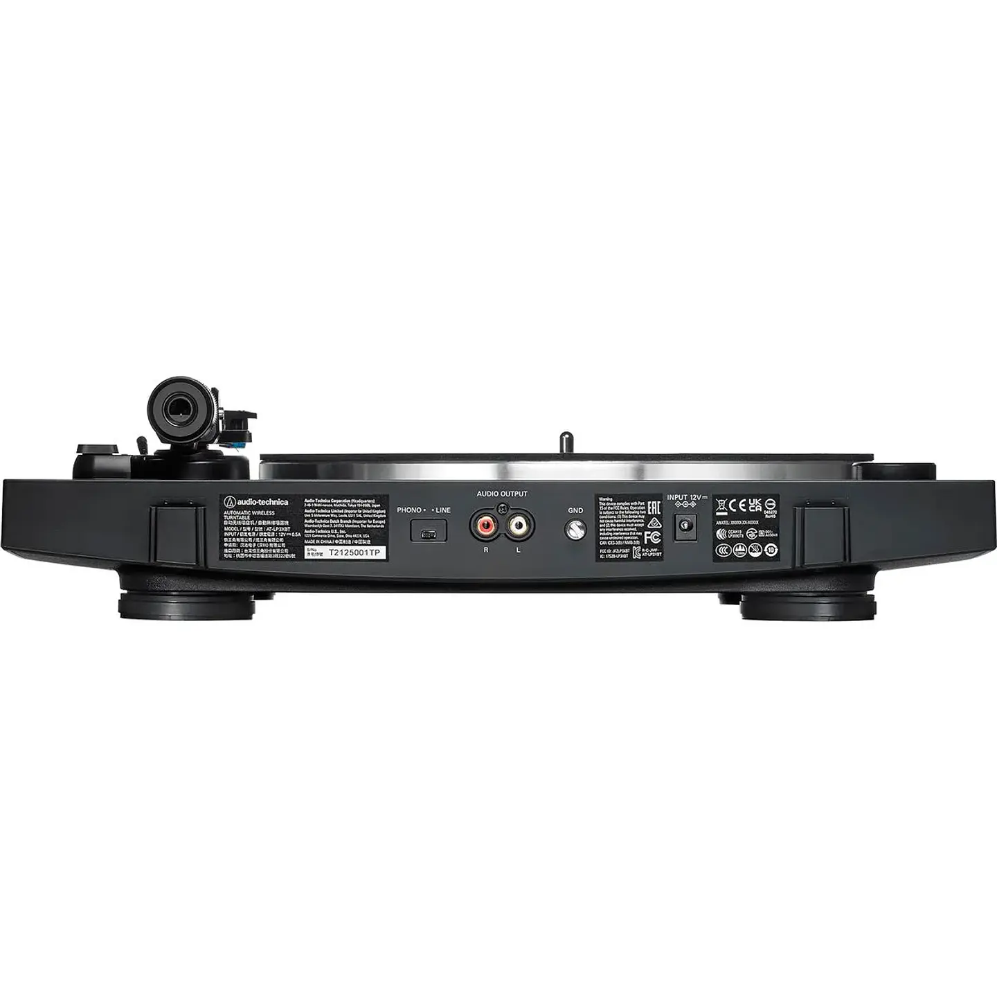 AUDIOTECHNICA TORNAMESA ATLP3XBT BLACK BLUETOOTH 6