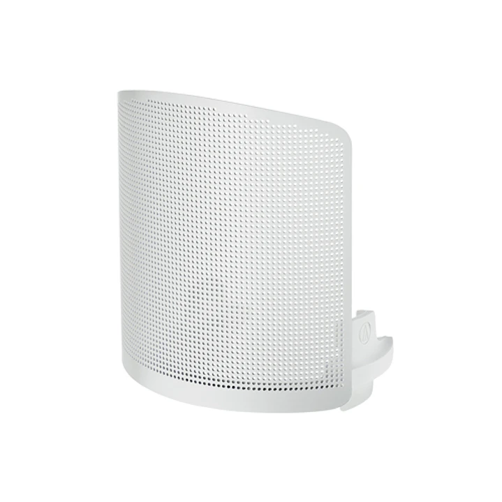 AUDIOTECHNICA MICROFONO CONDENSADOR CARDIOIDE AT2020CWH WHITE CON ANTIPOP Y SHOCK MOUNT 3