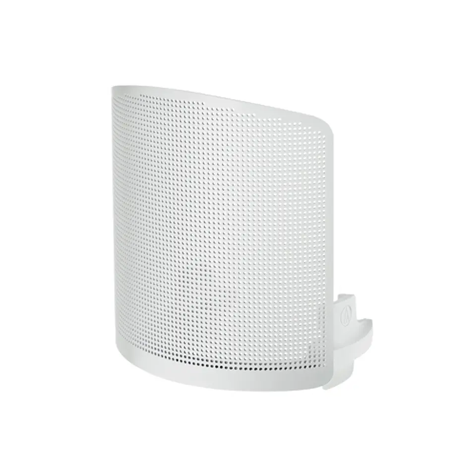 AUDIOTECHNICA MICROFONO CONDENSADOR CARDIOIDE AT2020CWH WHITE CON ANTIPOP Y SHOCK MOUNT 4