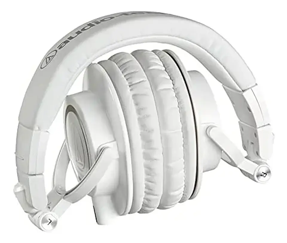 AUDIOTECHNICA AUDIFONOS PROFESIONALES DE MONITOREO ATHM50X WHITE 2