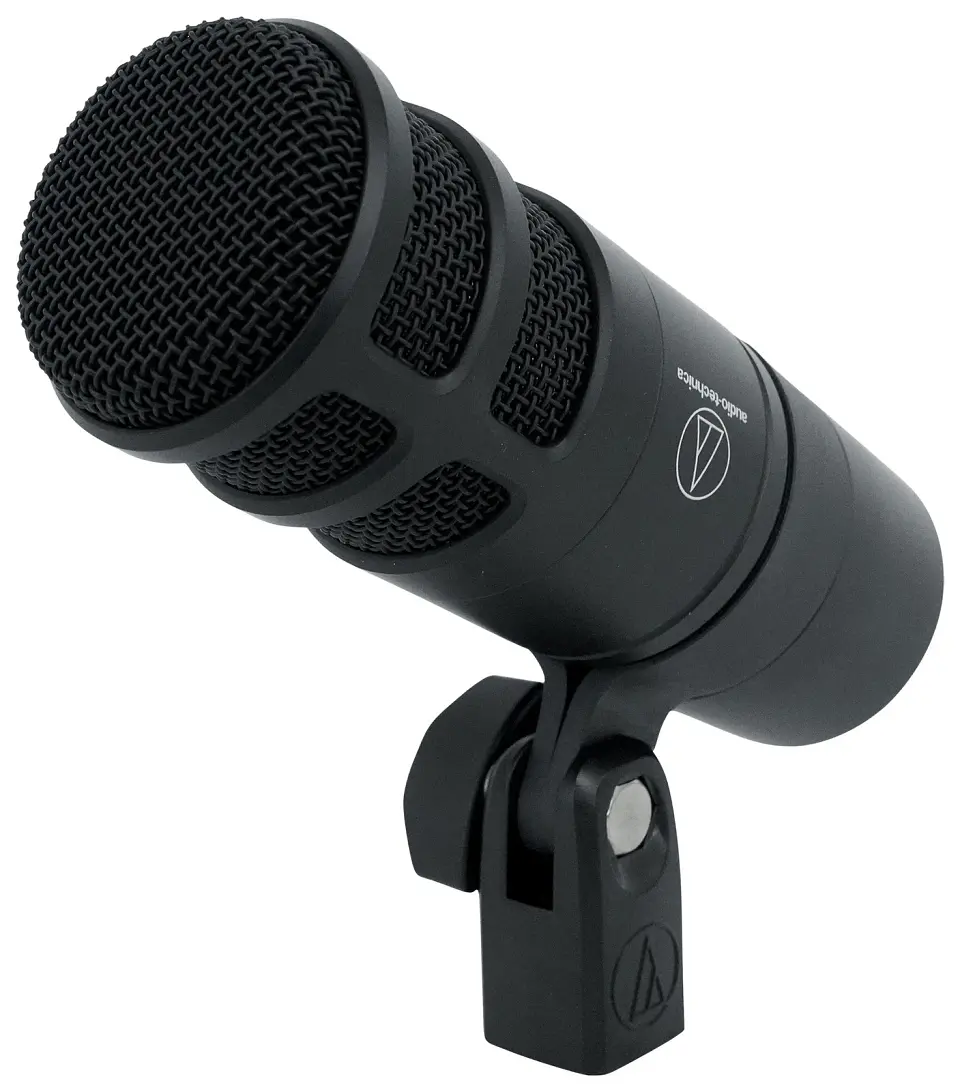 AUDIOTECHNICA MICROFONO HIPERCARDIOIDE DINAMICO PODCAST AT20