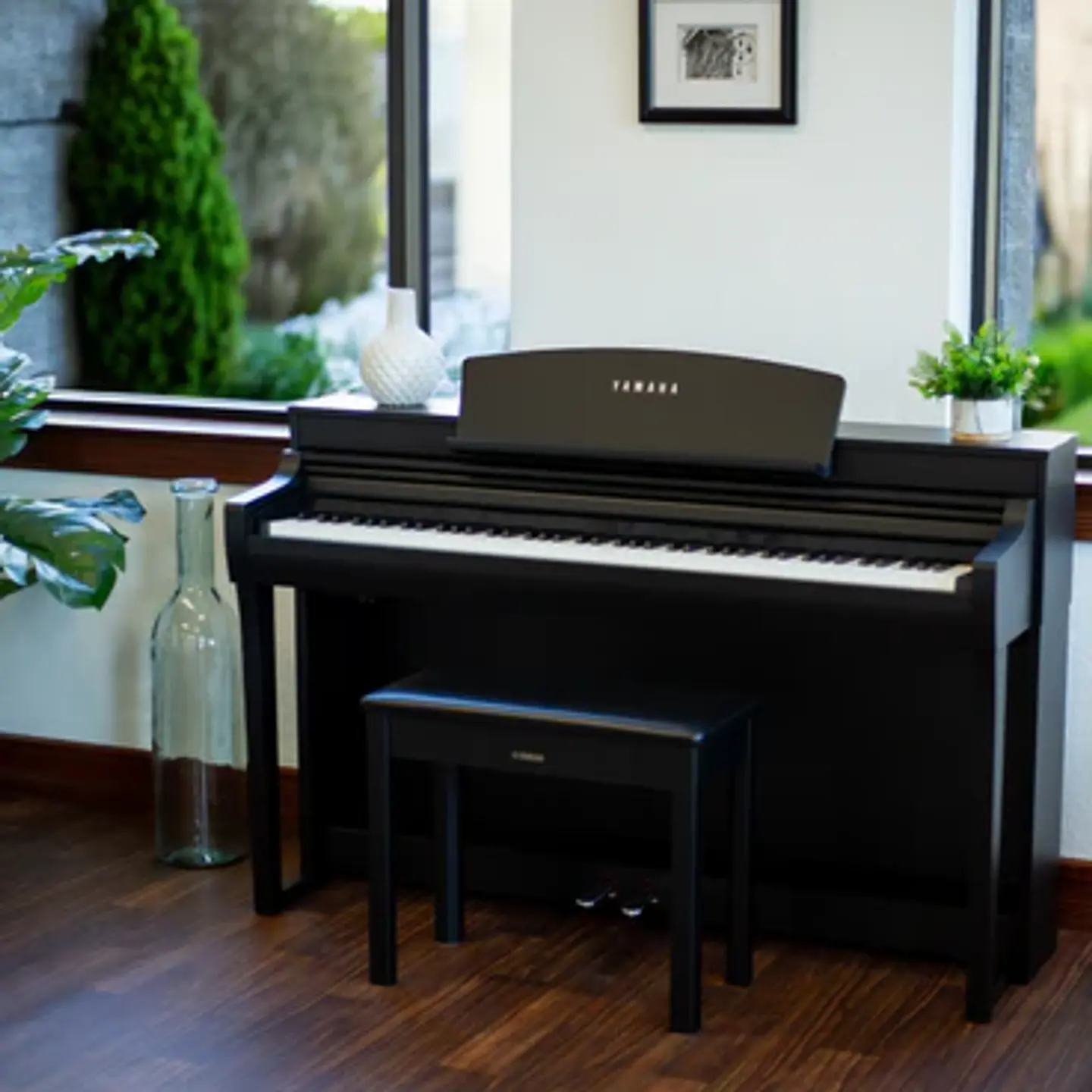 YAMAHA CSP255B BLACK CLAVINOVA SMART PIANO DIGITAL BLUETOOTH 2