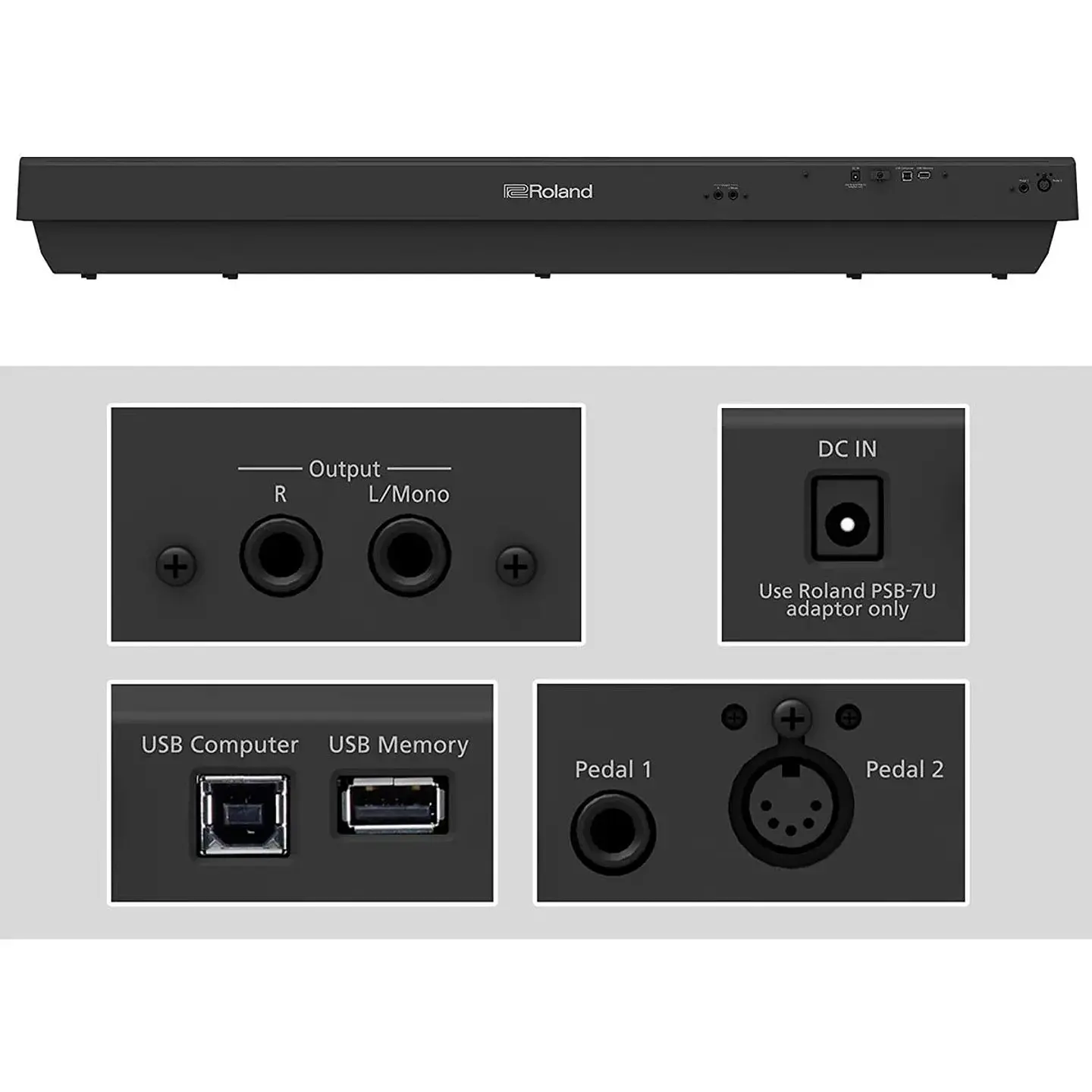 ROLAND FP30X BLUETOOTH PIANO DIGITAL BK 6