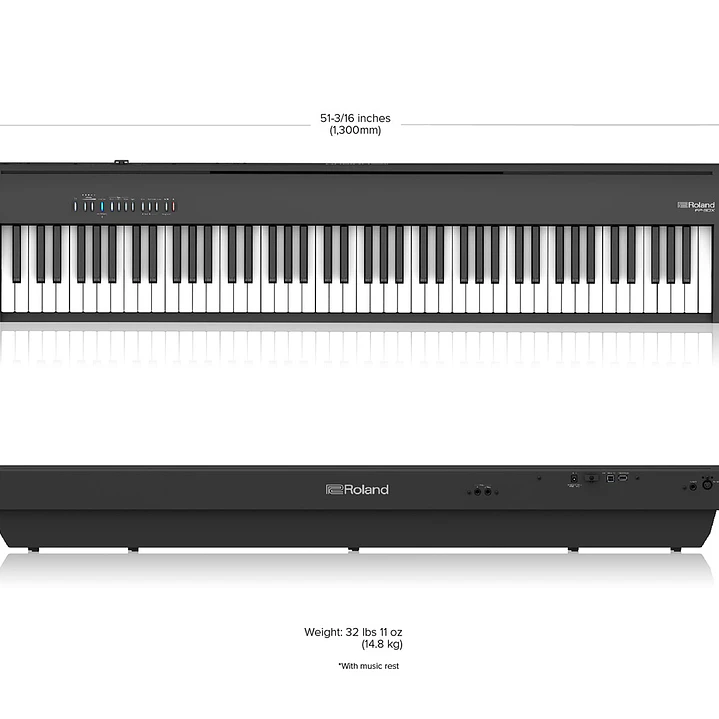 ROLAND FP30X BLUETOOTH PIANO DIGITAL 7