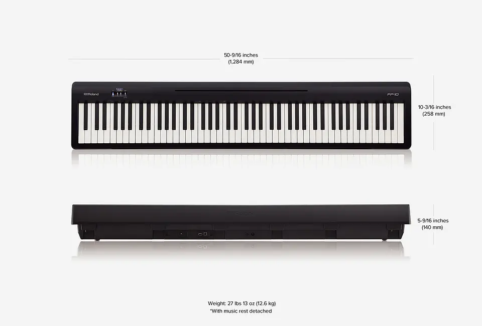 ROLAND FP10 PIANO DIGITAL BK 10