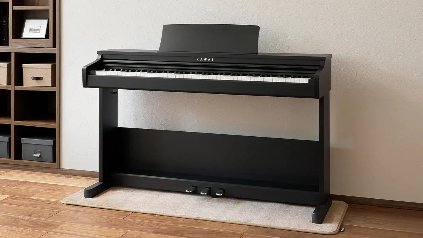 KAWAI CX102 EMBOSSED BLACK PIANO DIGITAL BLUETOOTH 2