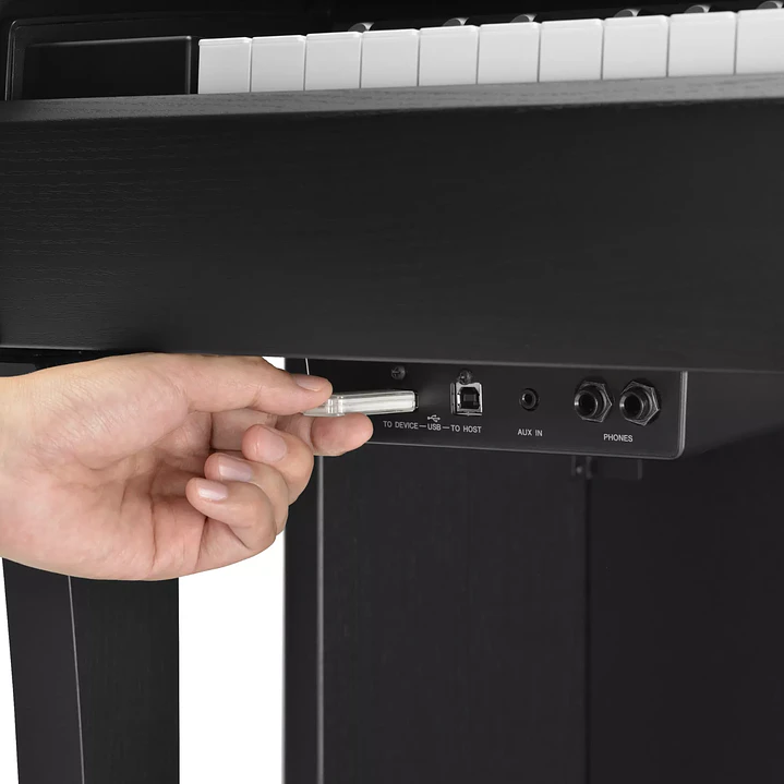 YAMAHA CLP845B CLAVINOVA ROSEWOOD BLACK 7