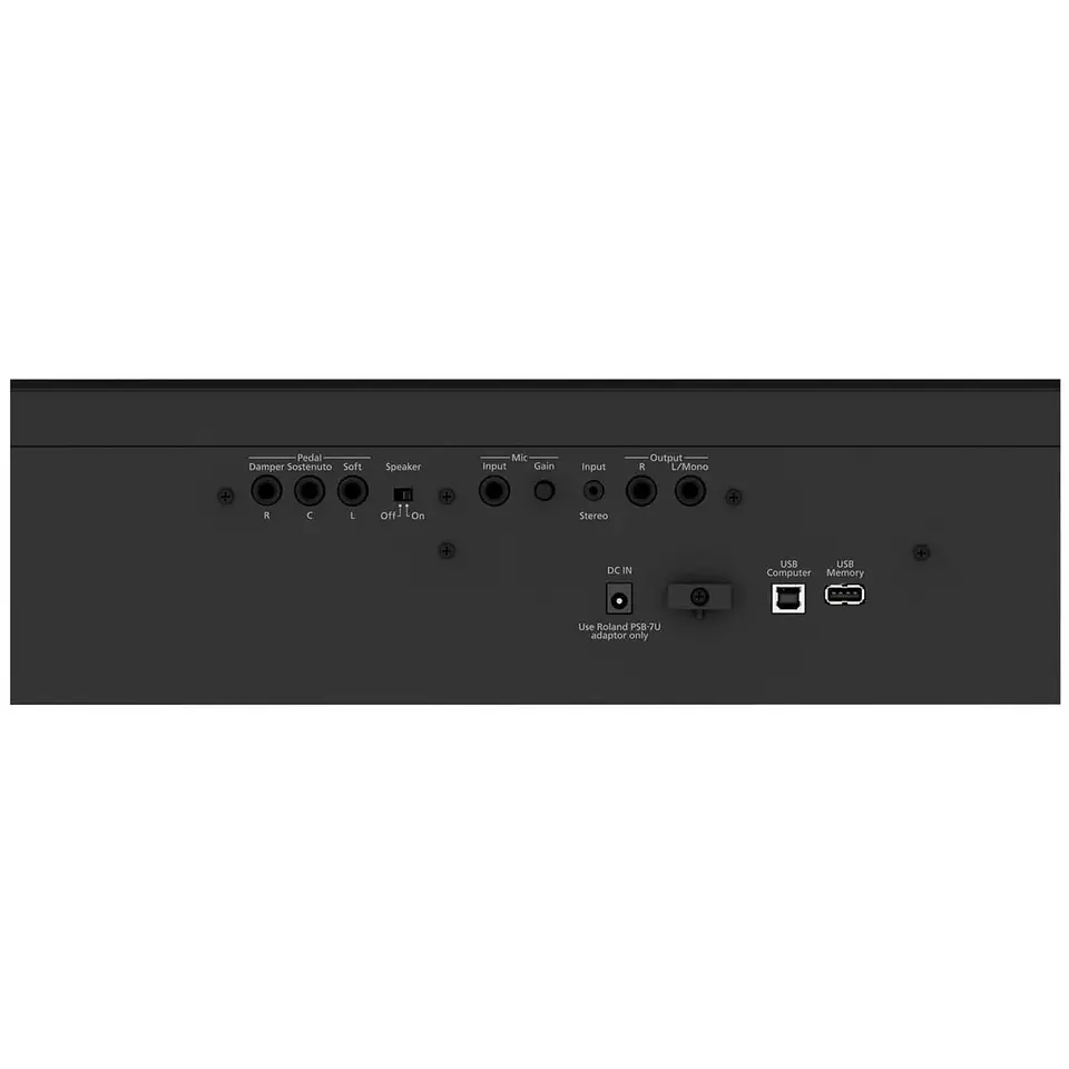 ROLAND FP60X PIANO DIGITAL BLUETOOTH BK NEGRO 6