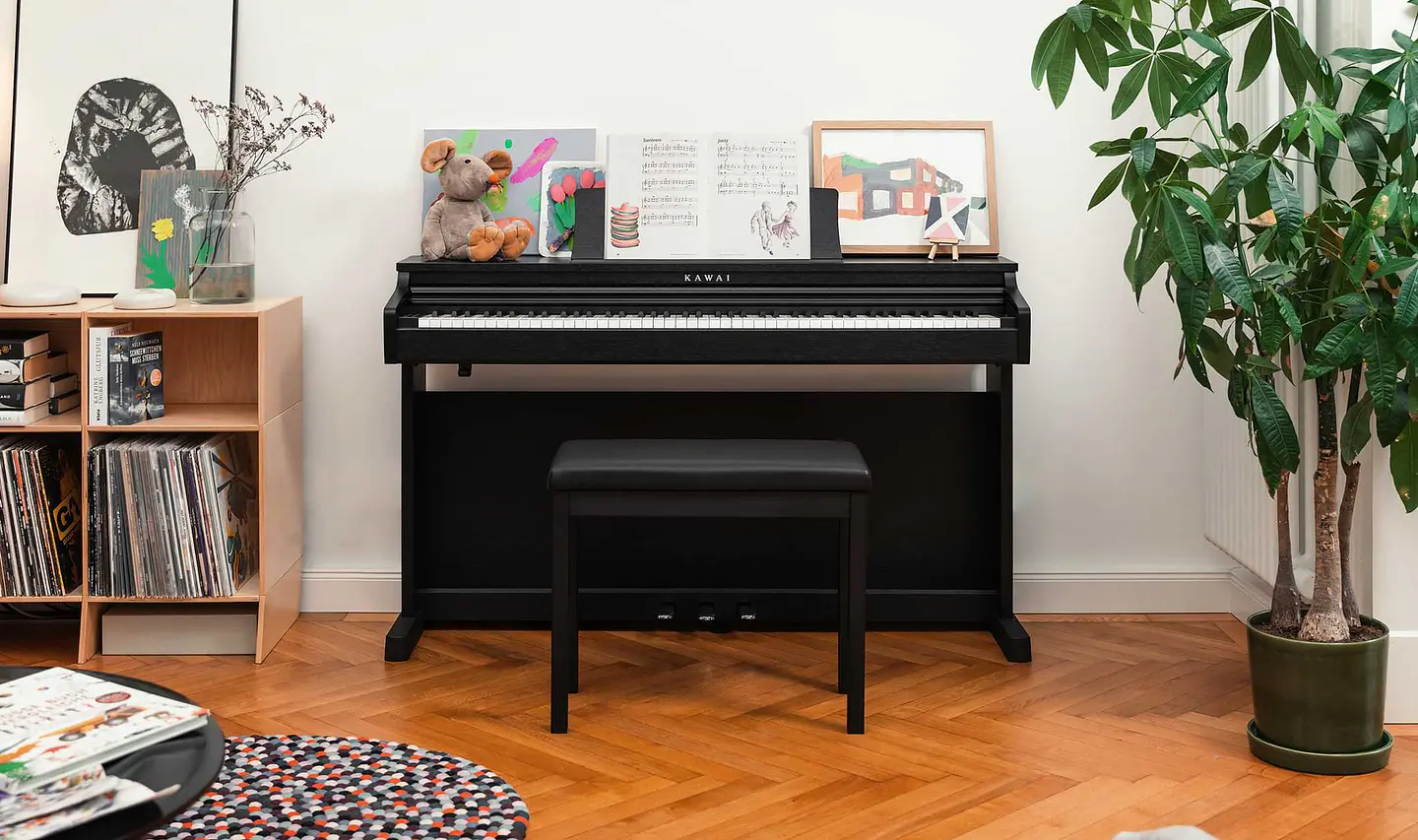 KAWAI CX202 R PREMIUM ROSEWOOD PIANO DIGITAL BLUETOOTH 2