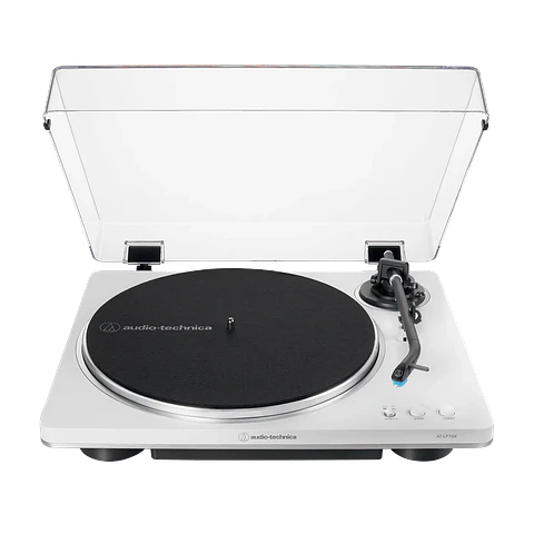 AUDIOTECHNICA TORNAMESA ATLP70XBT WHITE SILVER BLUETOOTH