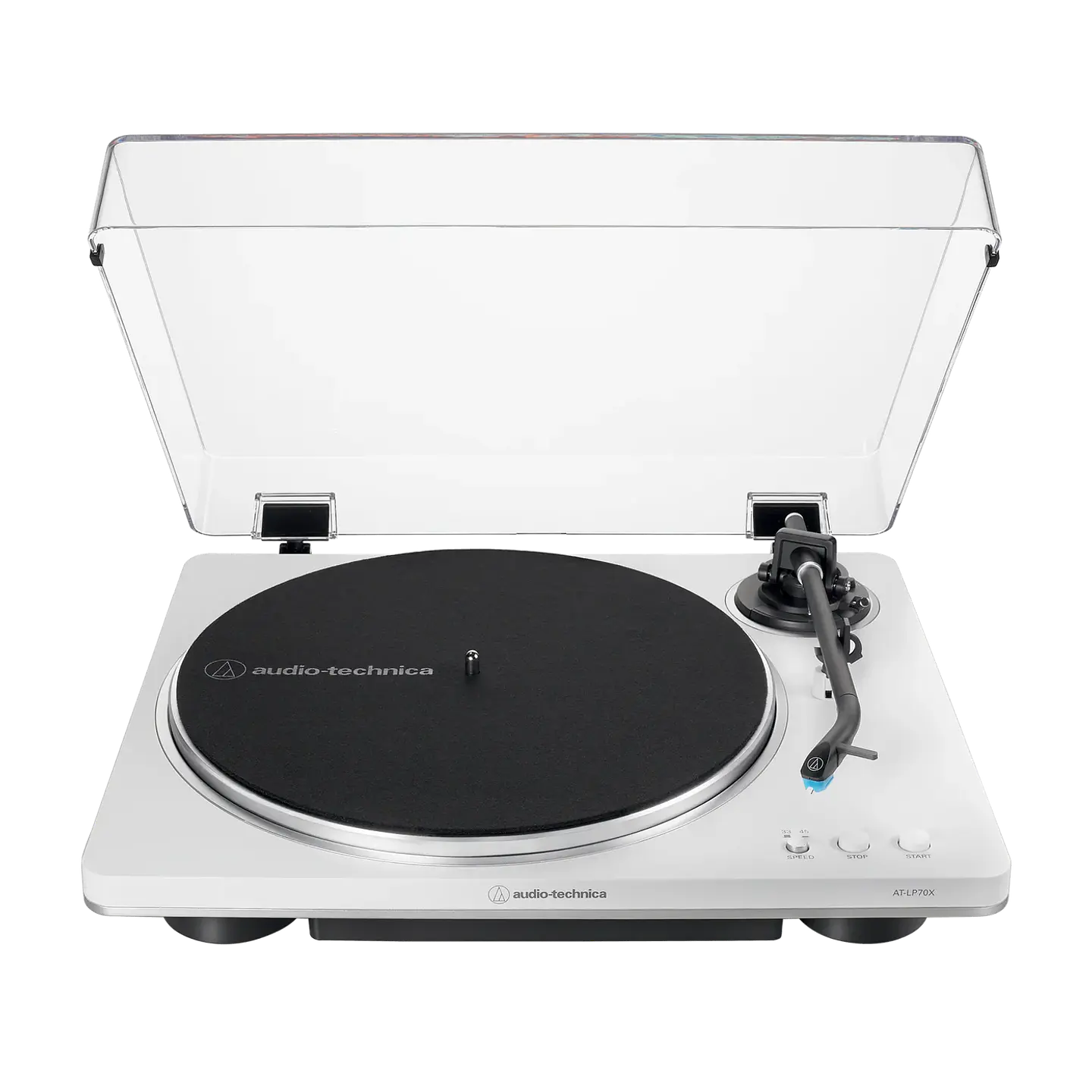 AUDIOTECHNICA TORNAMESA ATLP70XBT WHITE SILVER BLUETOOTH 1
