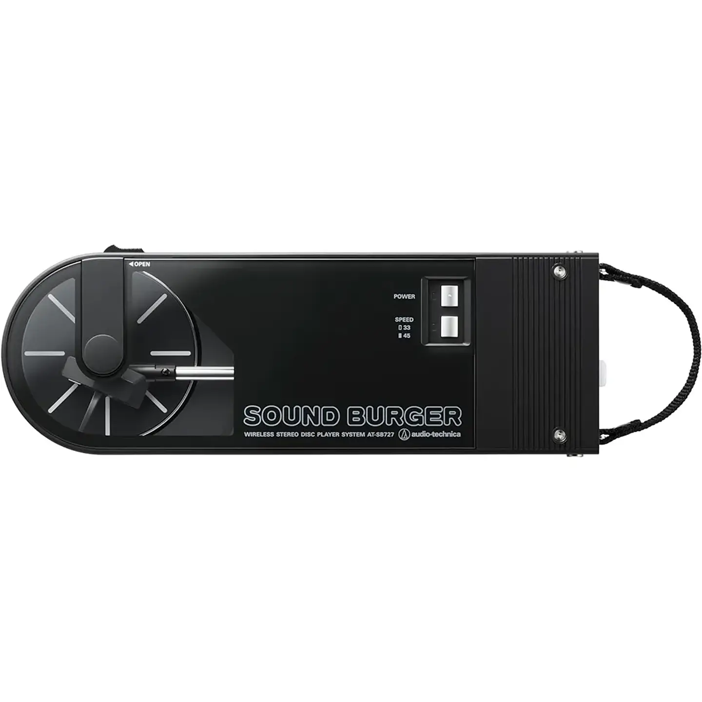 AUDIOTECHNICA TORNAMESA SOUND BURGER ATSB727 BLACK BLUETOOTH 4