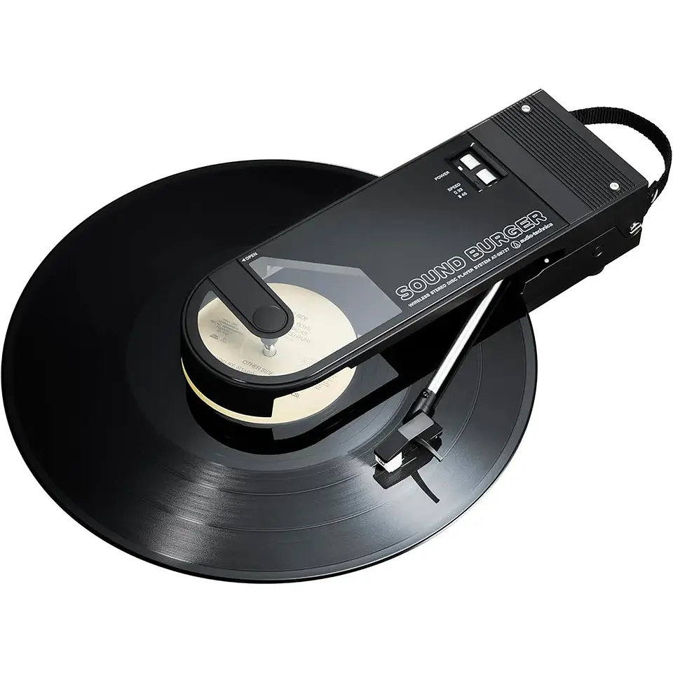 AUDIOTECHNICA TORNAMESA SOUND BURGER ATSB727 BLACK BLUETOOTH 1