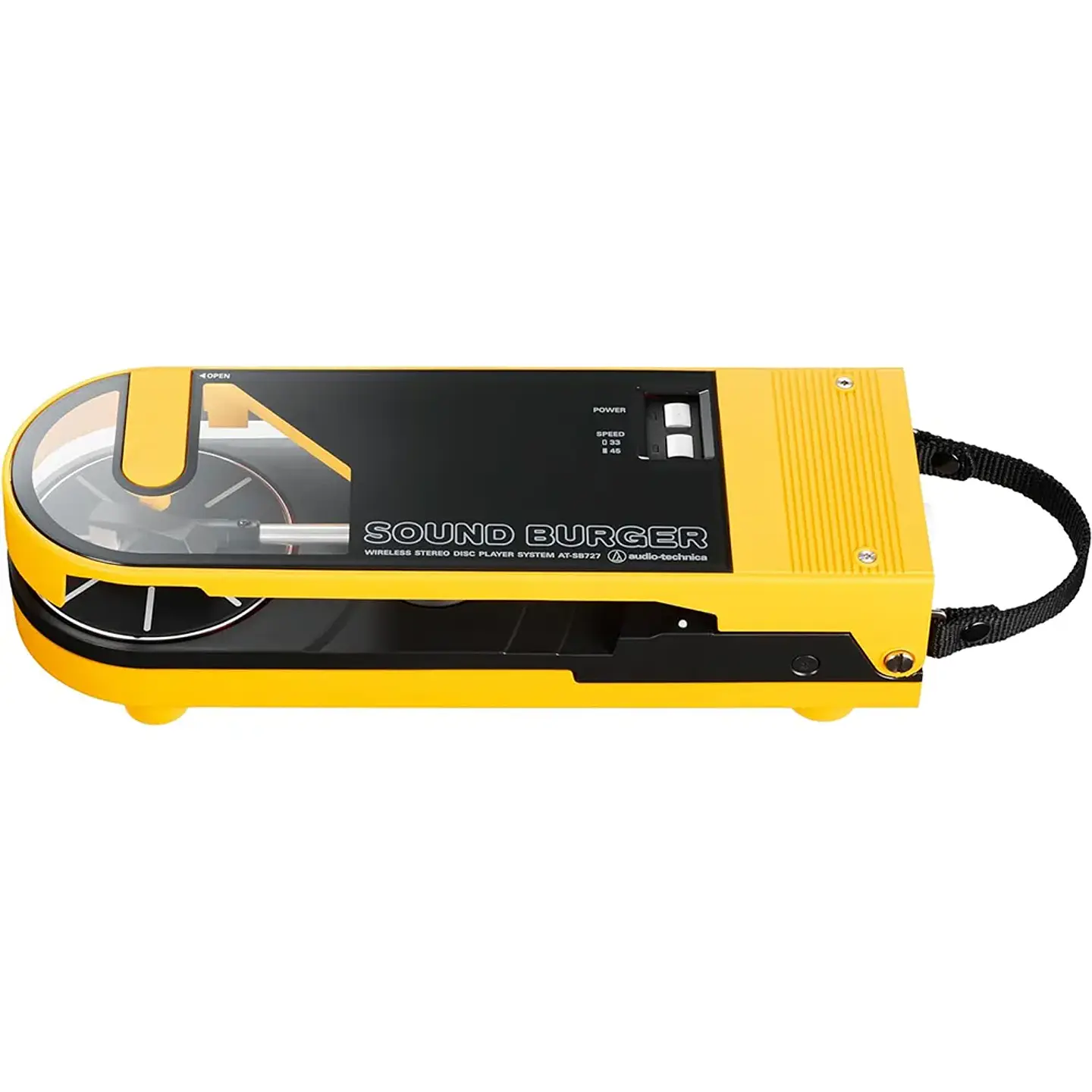 AUDIOTECHNICA TORNAMESA SOUND BURGER ATSB727 YELLOW BLUETOOTH 5