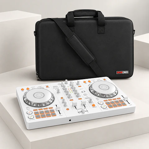 PACK PROMOCIONAL PIONEER DDJ FLX4 WHITE + GATOR DJ MD CASE