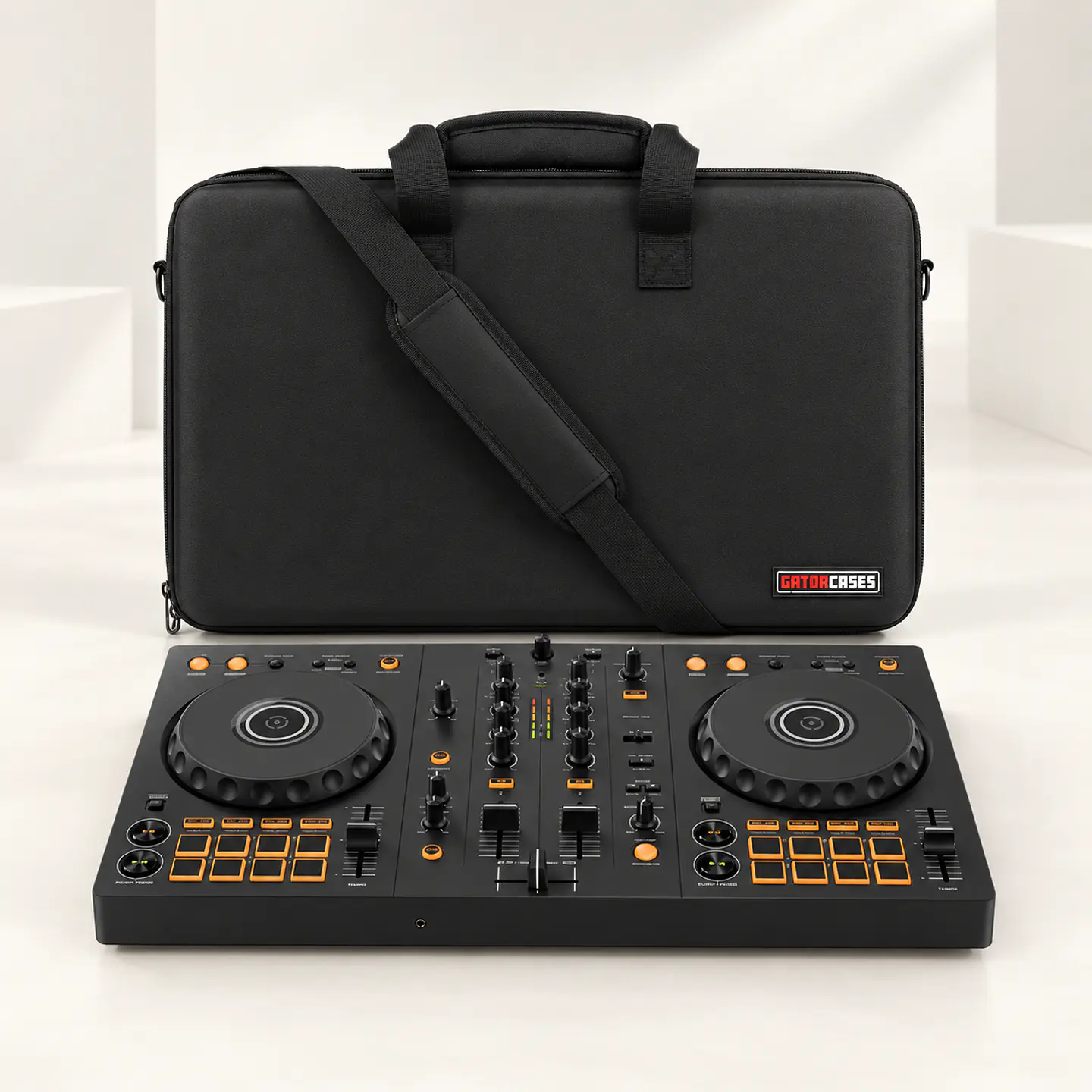 PACK PROMOCIONAL PIONEER DDJ FLX4 BLACK + GATOR DJ MD CASE 1
