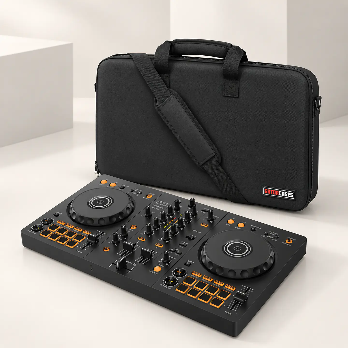 PACK PROMOCIONAL PIONEER DDJ FLX4 BLACK + GATOR DJ MD CASE 2