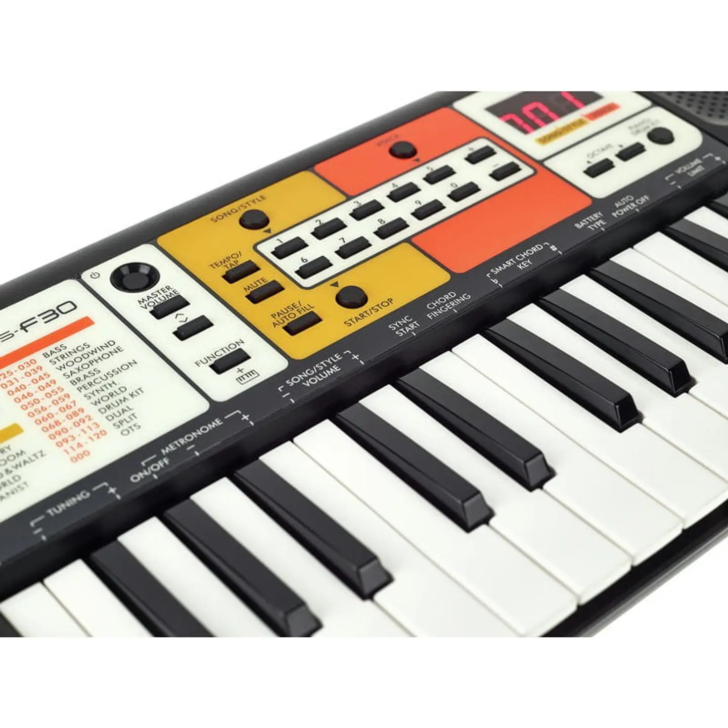 YAMAHA PSSF30 TECLADO INFANTIL 6