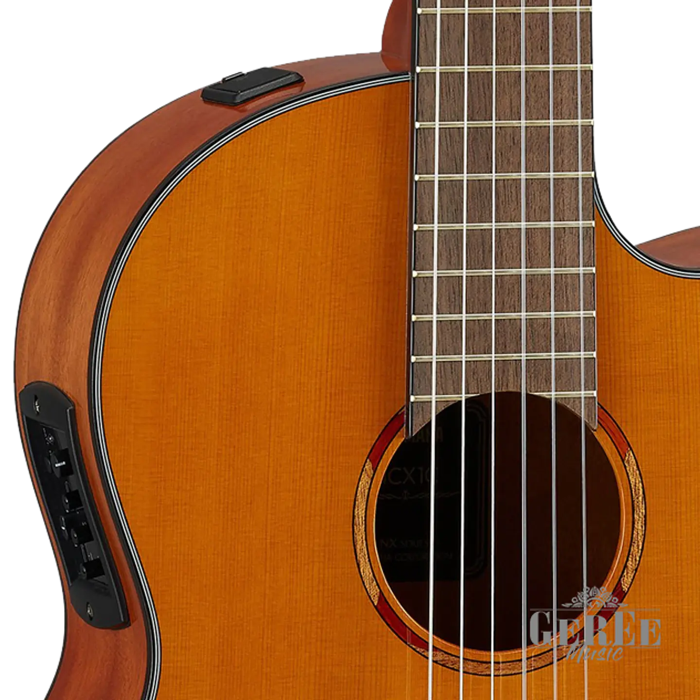YAMAHA NCX1C GUITARRA ELECTROACUSTICA CUTAWAY 3