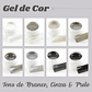 Gel de Cor de 5ml - Tons Branco, Cinza & Preto - Thumbnail 1