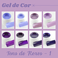 Gel de Cor de 5ml - Tons de Roxos - 1 - Thumbnail 1