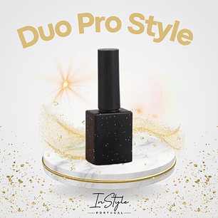 Verniz Gel Duo Style Pro (Base & Brilho) 15ml 