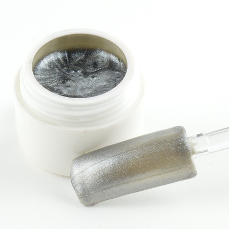 Gel de Cor de 5ml - Tons Branco, Cinza & Preto 5