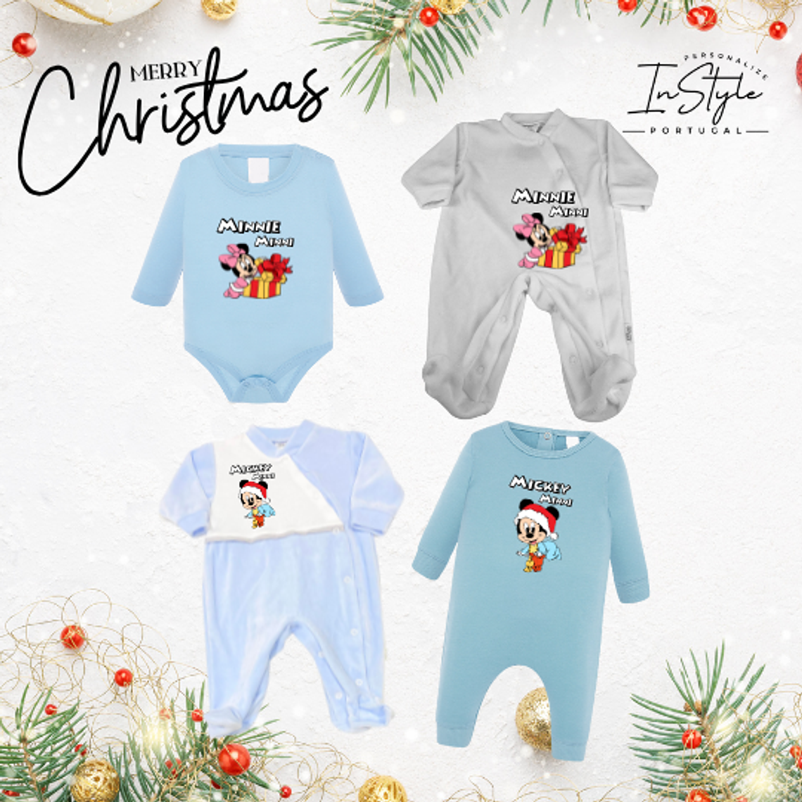 Roupa de Natal - Bebé - Ref.01 1