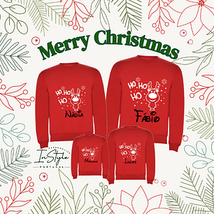 Camisola de Natal  - Crianças & Adultos - Ref.03