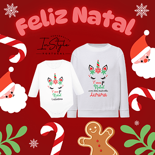 Roupa de Natal - Bebé - Ref.04
