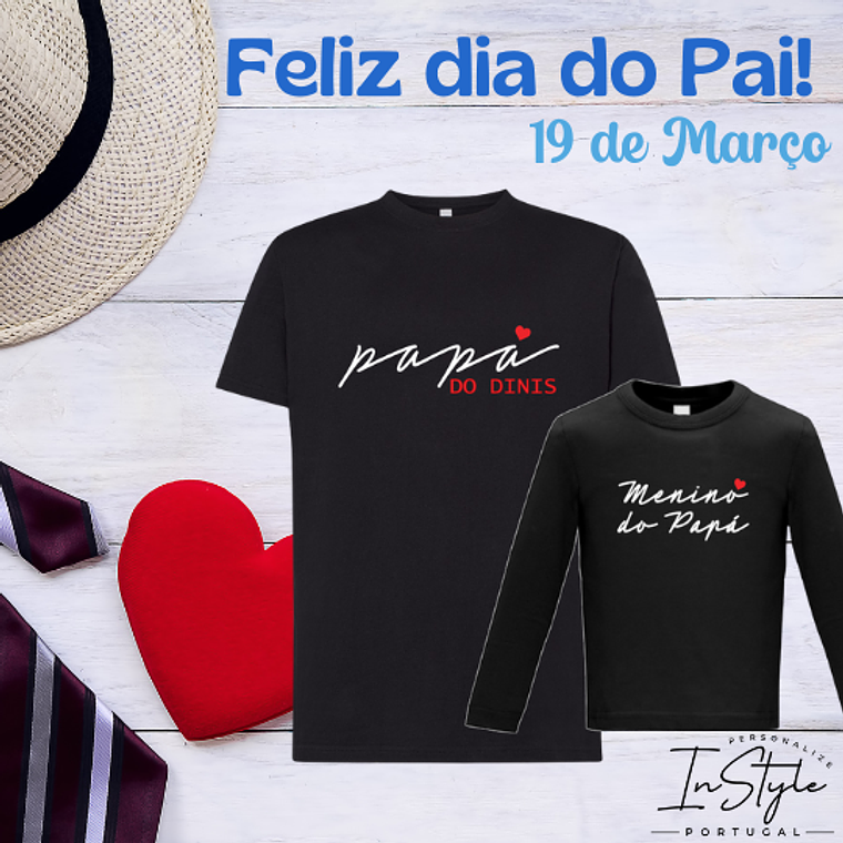 Camisola Dia do PAI - Design 02 - Criança 1