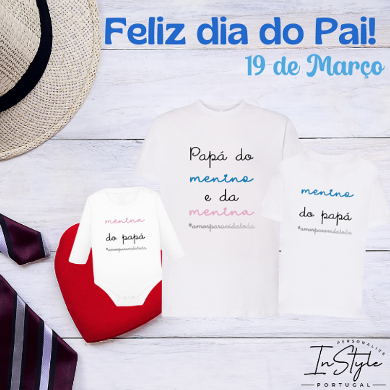 Camisola Dia do PAI - Design 03 - Adulto  1