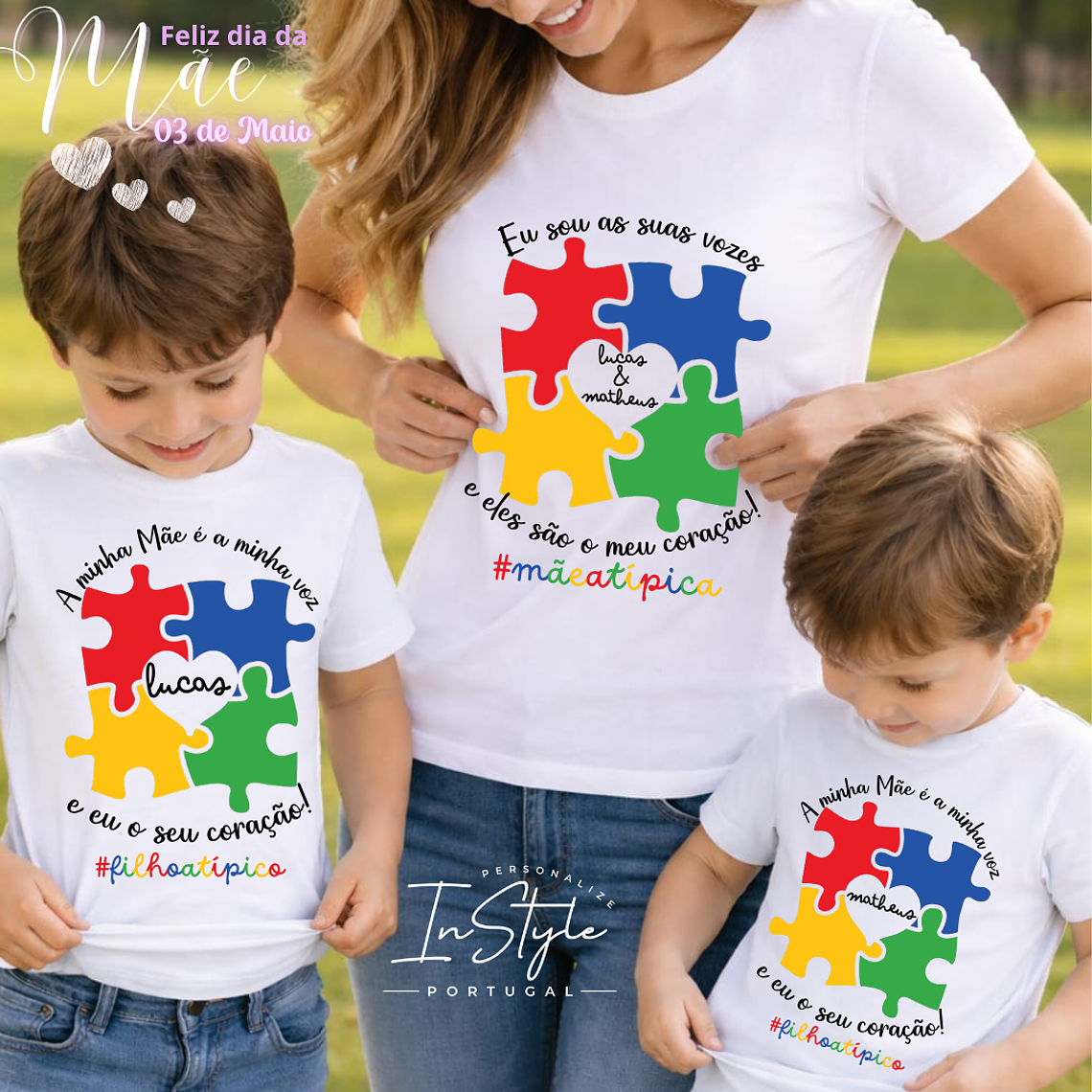 Coleção Dia da MÃE - AUTISMO - Design 27 1