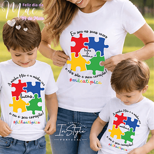 Coleção Dia da MÃE - AUTISMO - Design 27
